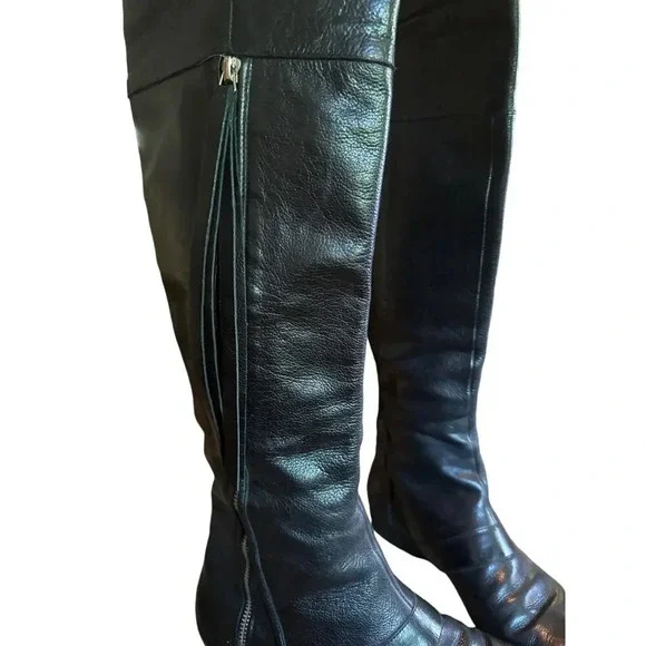 10 Crosby Derek Lam Loden Over-the-Knee Boot, Black 8.5 city chic